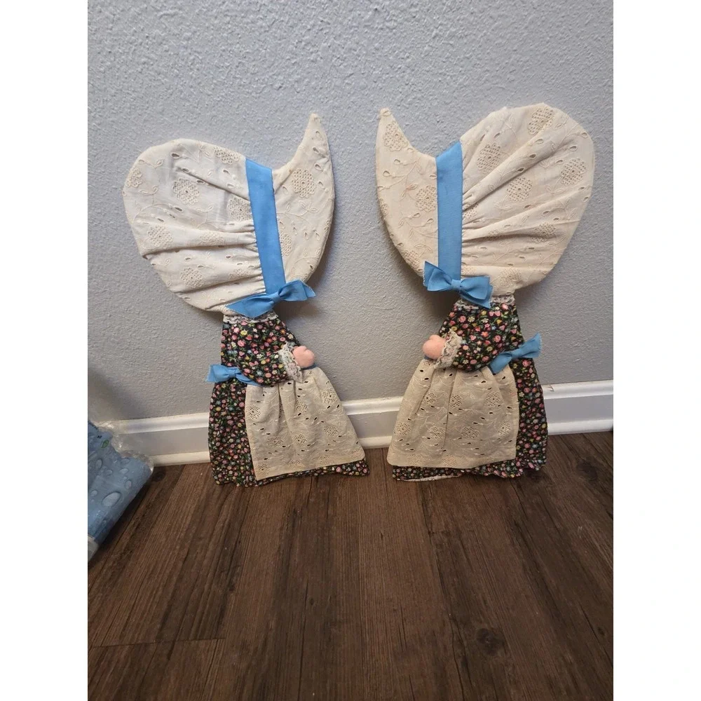 Vintage Dutch Girls‎ - Wooden And Fabric